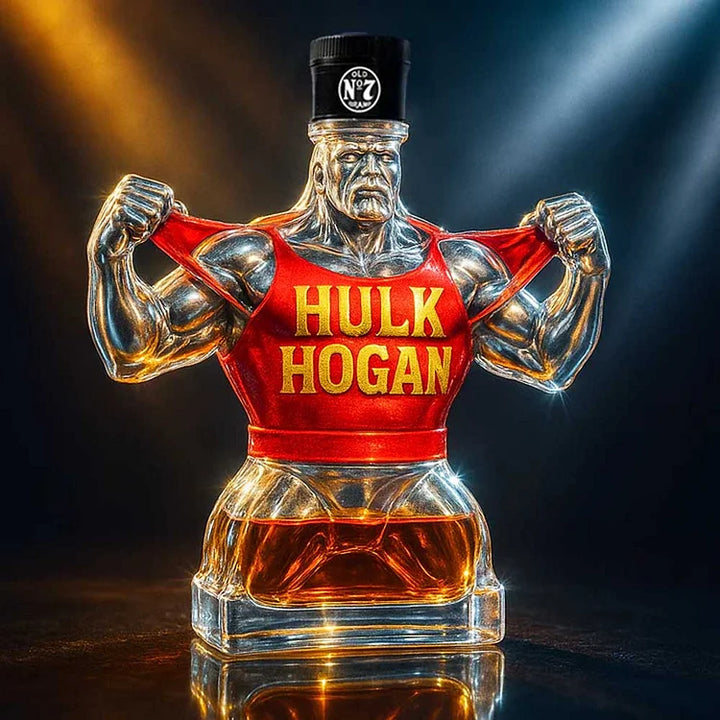 1953-2025 HULK HOGAN Memorabilija Boca Whisky