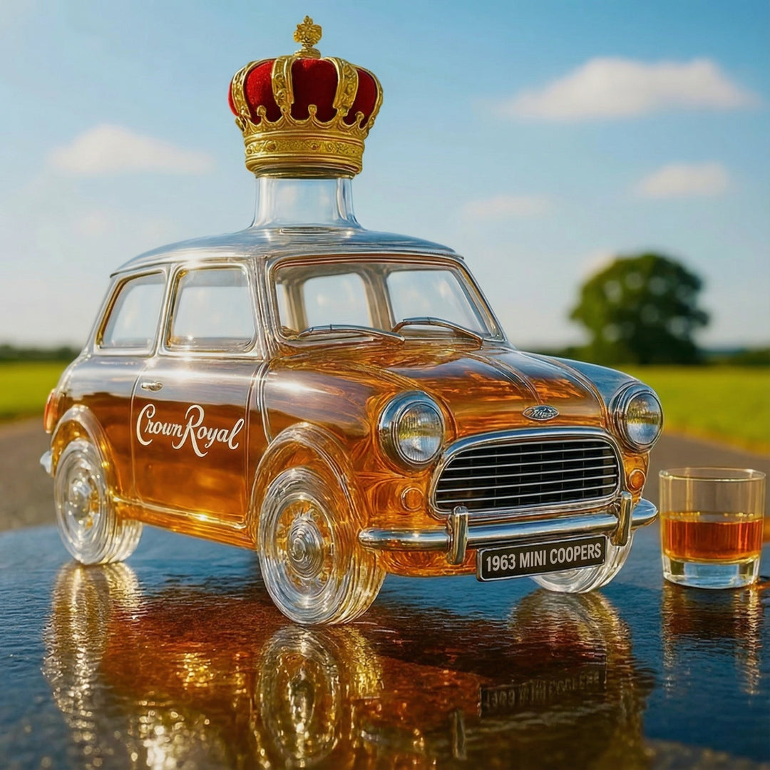 Retro boca za viski u obliku automobila Cooper